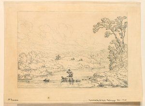 Pastoral Sahne, 1. Süreç by Unknown artist