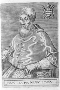 Paul IV (1476 - 1559). by Unknown artist