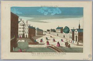 Peep-show, Touraine'deki Veu de Londun by Unknown artist