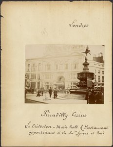 [Piccadilly Circus ve Criterion Tiyatrosu] by Unknown artist