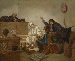 Ceza Mahkemesinde Pierrot by Unknown artist