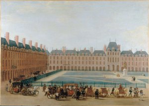 Place Royale, 1660 civarı; Kral