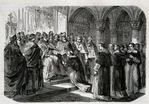 Papa Adrien II (792-872) mirasçılarından birine Lord Normand