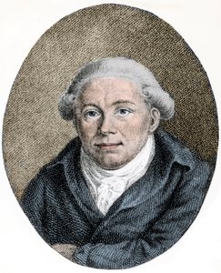 Portre Georg Christoph Lichtenberg (1742-1799) Alman bilim adamı, hicivci ve Anglophile - gravür - by Unknown artist