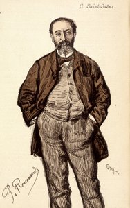Fransız besteci Camille Saint Saens