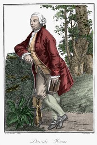 David Hume, İskoç filozof (1711-1776) portresi. by Unknown artist