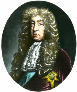 Duke ve Kont John de Lauderdale (1616-1682), İskoç politikacı portresi. 19. yüzyıl gravürü, Özel koleksiyon by Unknown artist