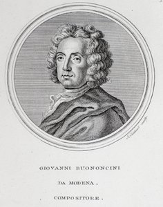 İtalyan barok besteci ve çellist Giovanni Battista Bononcini