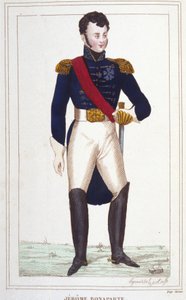 Jêrome Bonaparte 1784-1860 portresi, 1830 gravürü by Unknown artist