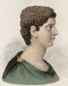 Marc Antoine (Marcus Antonius) General ve Romalı devlet adamının portresi (v. 83 - 30 M.Ö.). by Unknown artist