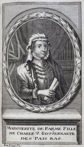 Parma Margarita (veya Avusturya Margarita) (1522-1586), Parma ve Piacenza Düşesi, Charles V
