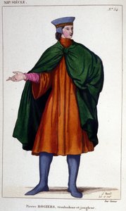 12. yüzyılın ozan ve hokkabazlığı yapan Pierre Rogiers