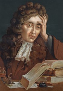 Robert Boyle (1627 - 1691), İrlandalı fizikçi ve kimyager portresi. Louis Figuier tarafından yazılan La Ciencia y sus Hombres
