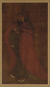 Bir Han imparatorunun portresi by Unknown artist