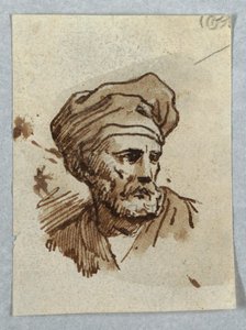 Şapkalı Bir Adamın Portresi by Unknown artist