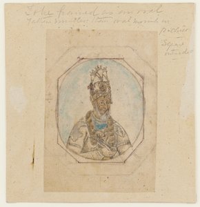 Babür hükümdarının portresi by Unknown artist