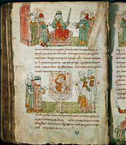 Radziwill Chronicle, ayrıntı by Unknown artist
