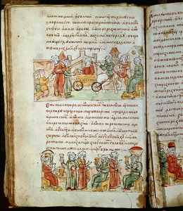 Radziwill Chronicle, ayrıntı by Unknown artist