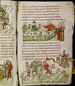 Radziwill Chronicle, ayrıntı by Unknown artist