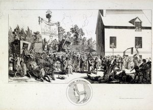 Ramponaux tavernası Bu popüler kabare Jean Ramponaux (Ramponneau veya Ramponeau) tarafından kurulmuştur. by Unknown artist