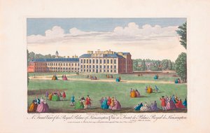 18. yüzyılda Kensington Kraliyet Sarayı by Unknown artist