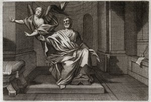 Royaumont İncil, Yeni Ahit: Melek ile Evangelist Aziz Matta. 1811