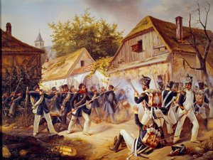Rus Kampanyası: “” Vandamme birliklerinin 30/08/1813 tarihinde Culm (Kulm) Savaşı