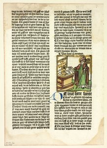 Aziz Conrad, Der Heiligen Leben, Winterteil (Azizlerin Hayatı, Kış Vakti), 15. Yüzyıl Kitaplarından Gravürlerden Levha 40 by Unknown artist