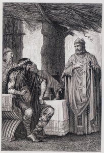 Saint Gregoire of Tours (538-594) Chilperic I (539-584) Neustria Kralı