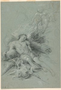 Selene uyuyan Endymion