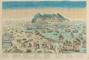 Cebelitarık Kuşatması, 1782 by Unknown