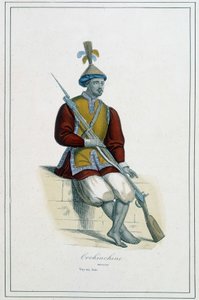 Cochinchinean zırhının askeri - Başrahip Paul Jonhanneaud