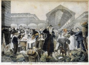 Sabahları salonlarda çorba - “” Le Petity Journal” da by Unknown artist
