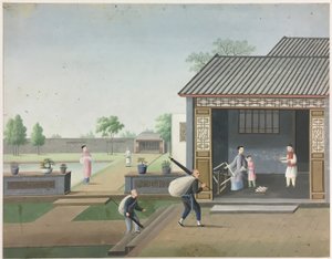 Kumaş Eğirme, Çay Yaprağı Hazırlama, İpek Hazırlama by Unknown artist