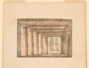 Sahne Tasarımı, Portiko by Unknown artist