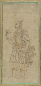 Bir adamın ayakta figürü, bir sadhu by Unknown artist