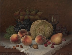 Kavun ile Natürmort by Unknown artist
