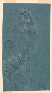 Çalışma: Bir çift el by Unknown artist