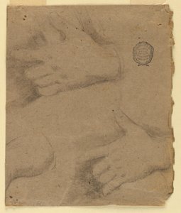 Çalışma: Üç sol el by Unknown artist