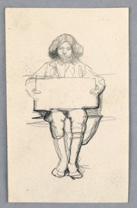 Genç Bir Çocuğun Çalışması by Unknown artist