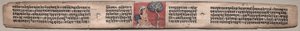 Sudhana ve Papağan: Folio 20 (rekto), bir Gandavyuha-sutra