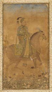 Sultan Abdullah Kutub Şah (1614-74) Atlı by Unknown artist