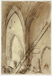 Kilise Binasında Teetertotter by Unknown artist