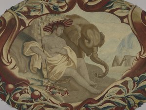 Tekstil by Unknown artist