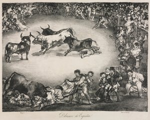 Bordeaux Boğaları: İspanyol Eğlencesi by Unknown artist
