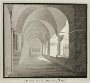 San Lorenzo Fuori le Mura Manastırı, Roma by Unknown artist