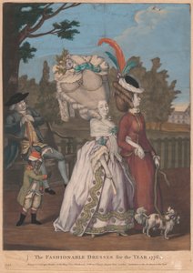 Yılın Modaya Uygun Elbiseleri, 1776 by Unknown artist