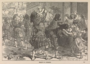 Lucknow'un İlk Rölyefi by Unknown artist