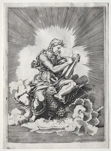 Dört Evangelist: Aziz John by Unknown artist
