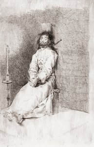 Garrotted Man, c.1780 (gravür) by Unknown artist